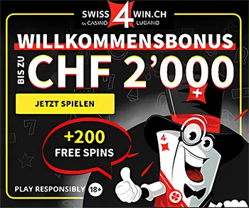Swiss4Win – Willkommensbonus Angebot