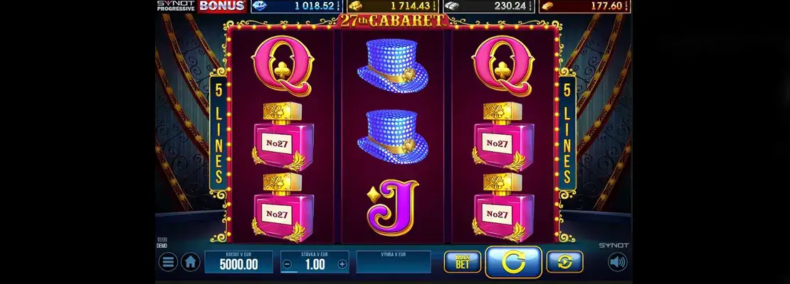 Erste Spielansicht von 27th Cabaret