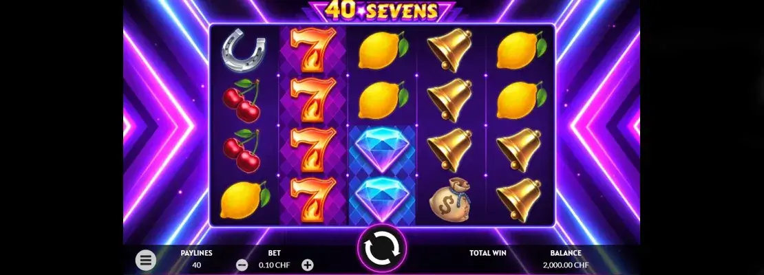 Erste Spielansicht von 40 Sevens