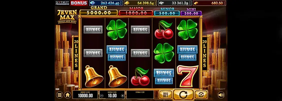 Erste Spielansicht von 7even Max