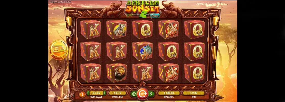 Erste Spielansicht von African Sunset 2