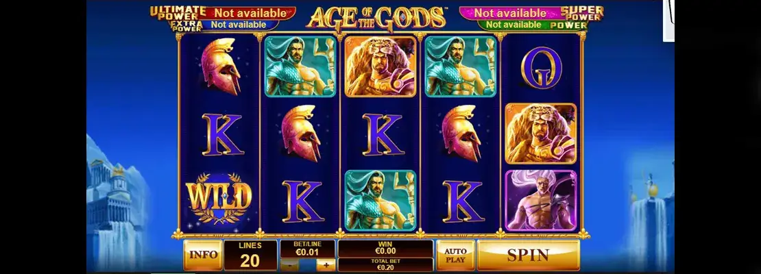 Erste Spielansicht von Age Of The Gods