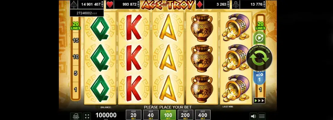 Erste Spielansicht von Age Of Troy