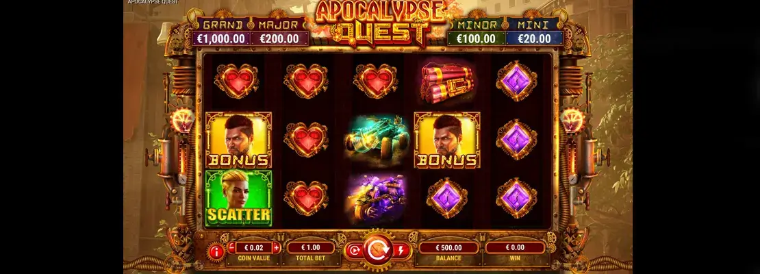 Erste Spielansicht von Apocalypse Quest