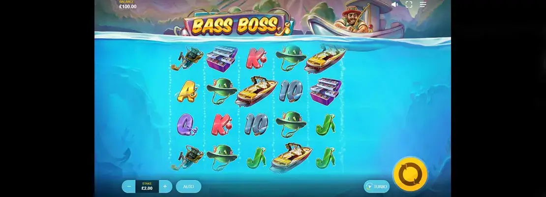 Erste Spielansicht von Bass Boss