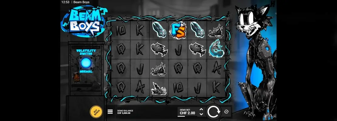 Erste Spielansicht von Beam Boys