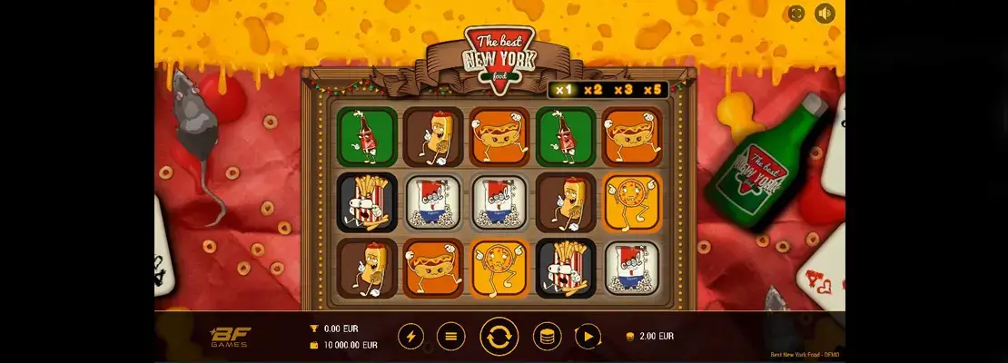 Erste Spielansicht von Best New York Food