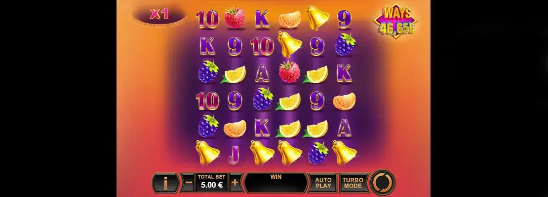 Erste Spielansicht von Blazing Bells