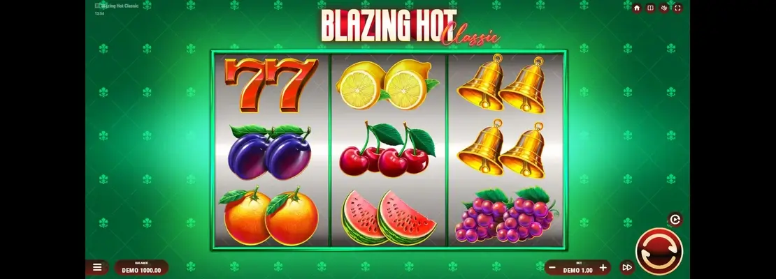 Erste Spielansicht von Blazing Hot Classic
