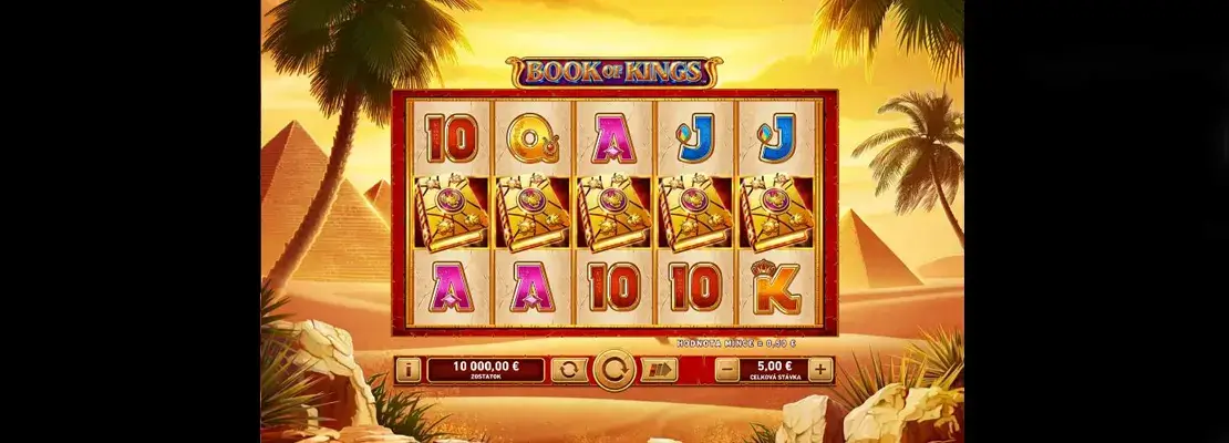 Erste Spielansicht von Book Of Kings