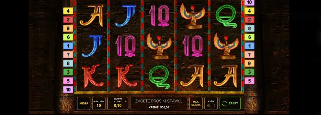 Erste Spielansicht von Book Of Ra Deluxe