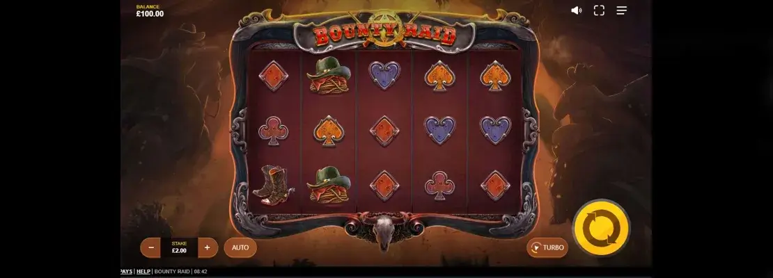 Erste Spielansicht von Bounty Raid