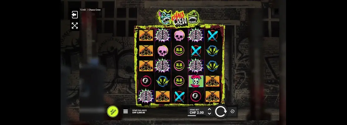 Erste Spielansicht von Chaos Crew