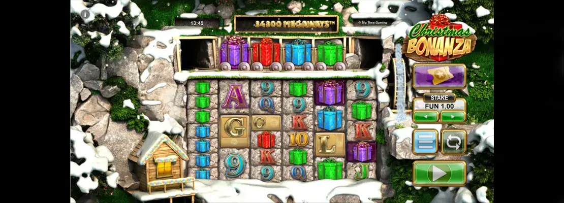 Erste Spielansicht von Christmas Bonanza