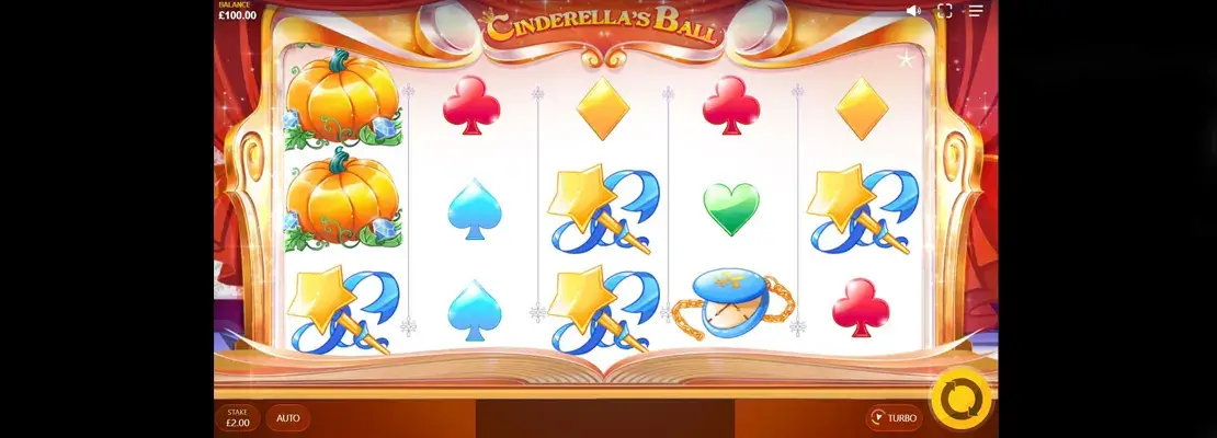 Erste Spielansicht von Cinderellas Ball