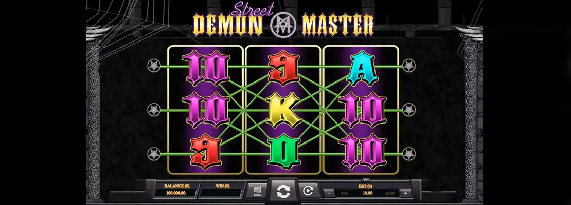 Erste Spielansicht von Demon Master Street