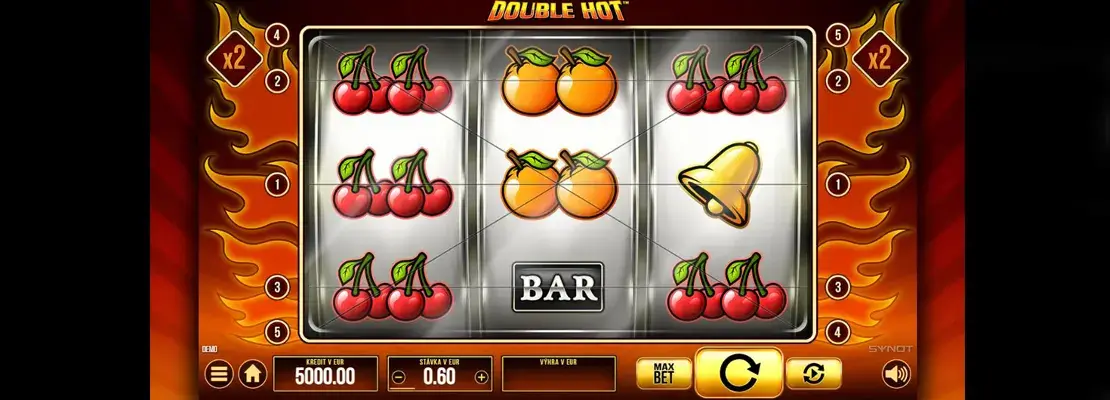 Erste Spielansicht von Double Hot