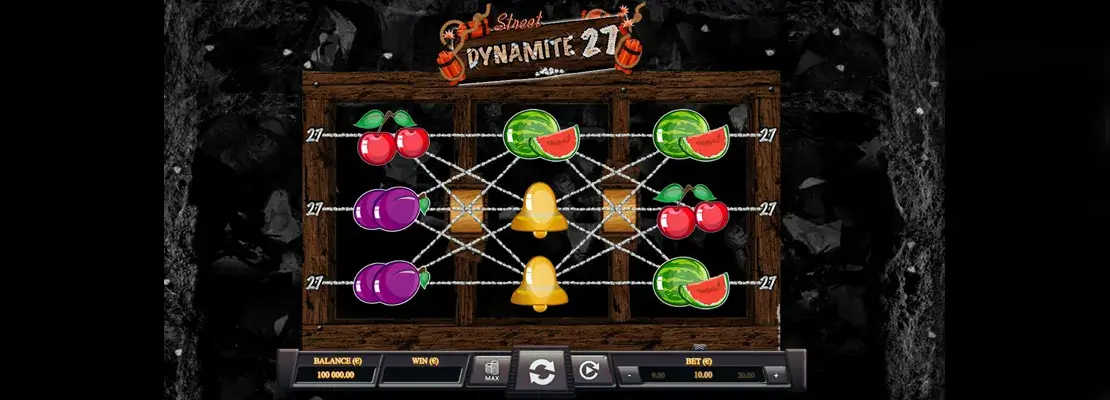 Erste Spielansicht von Dynamite 27 Street