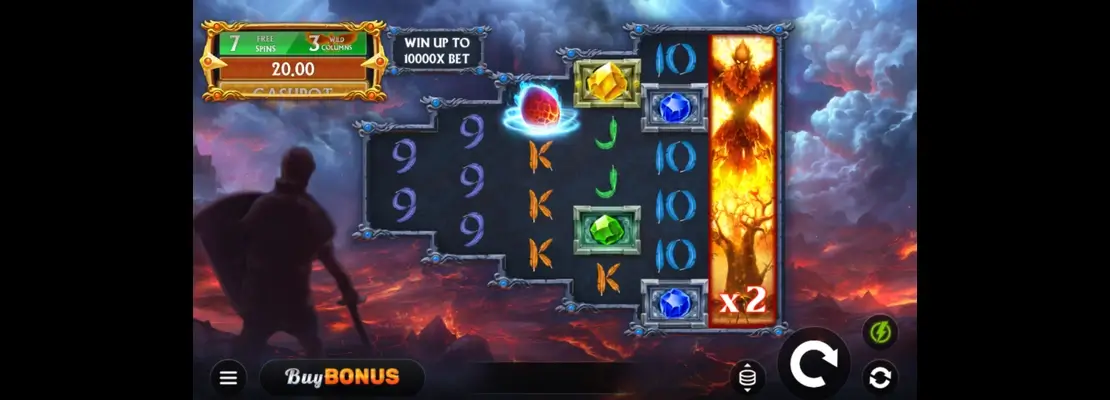 Erste Spielansicht von Fire Eagle Reborn