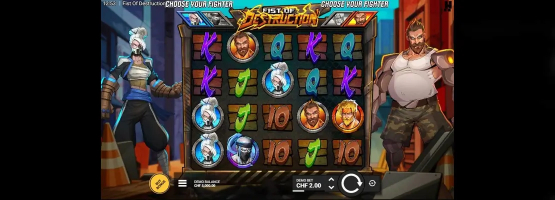 Erste Spielansicht von Fist of Destruction