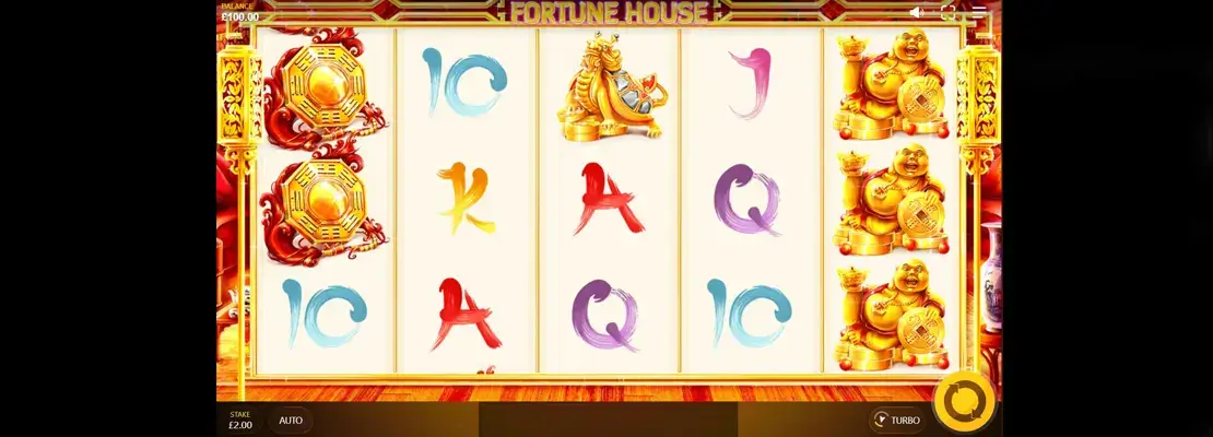 Erste Spielansicht von Fortune House