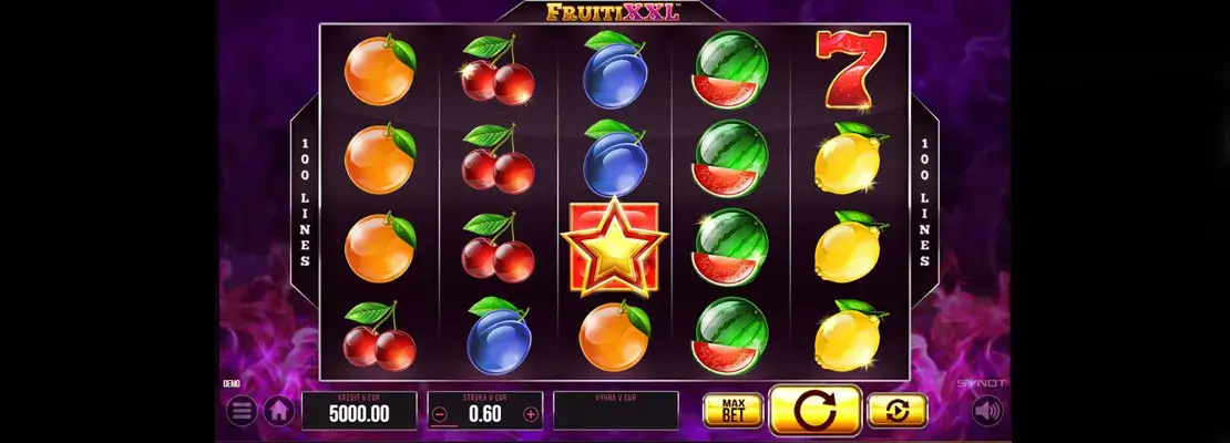 Erste Spielansicht von Fruiti XXL