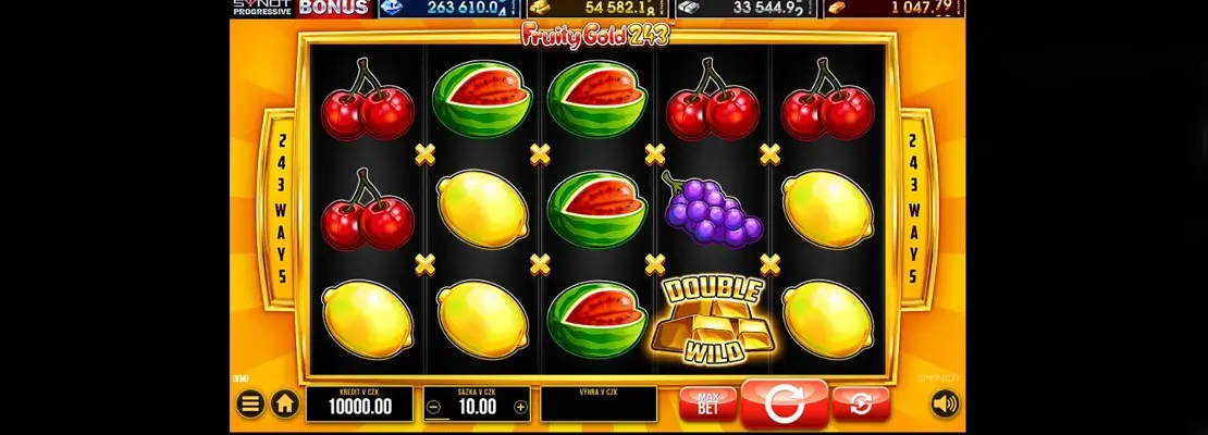 Erste Spielansicht von Fruity Gold 243