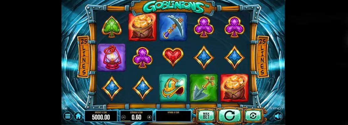 Erste Spielansicht von Goblinions