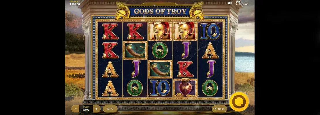 Erste Spielansicht von Gods Of Troy