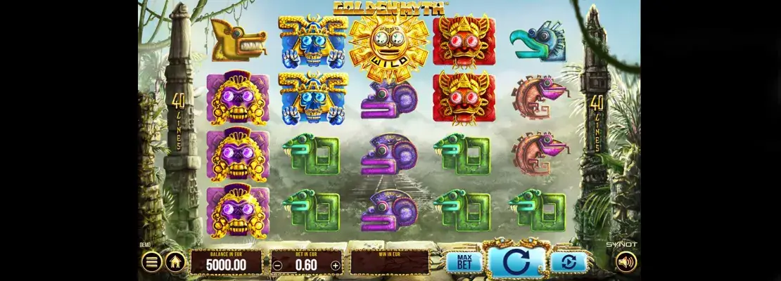 Erste Spielansicht von Golden Myth