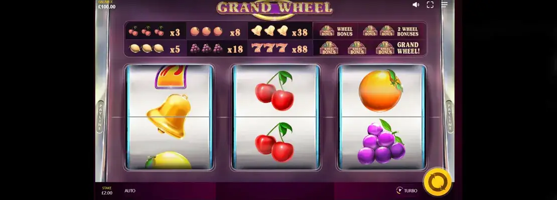 Erste Spielansicht von Grand Wheel