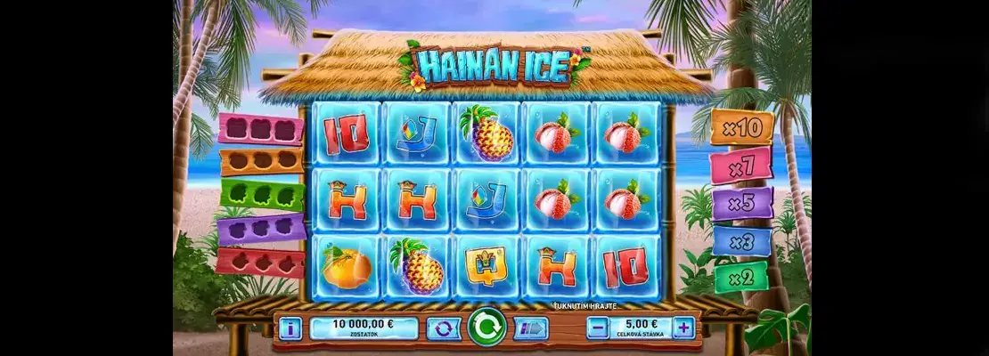 Erste Spielansicht von Hainan Ice