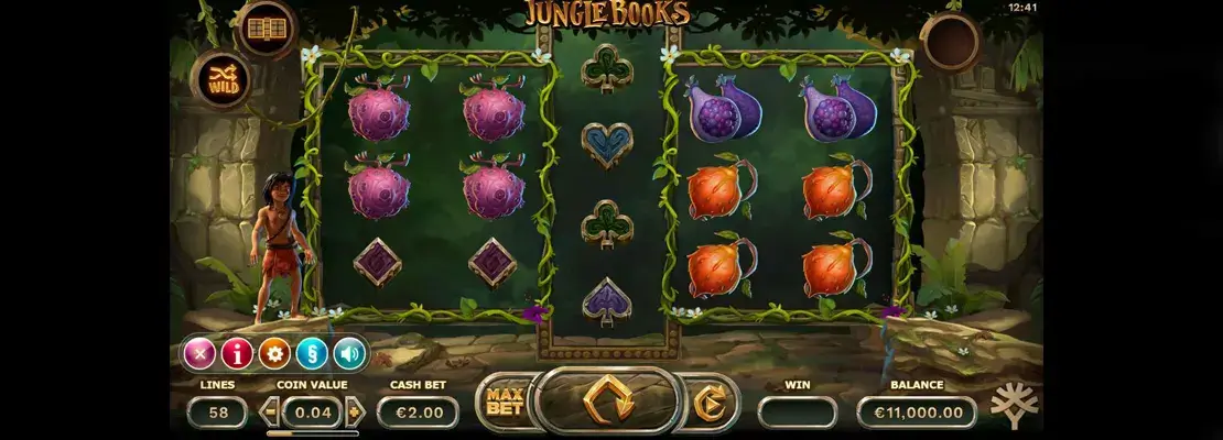 Erste Spielansicht von Jungle Books