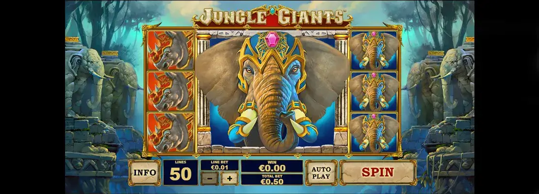 Erste Spielansicht von Jungle Giants