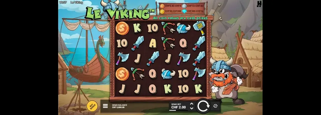 Erste Spielansicht von Le Viking