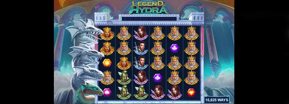 Erste Spielansicht von Legend Of Hydra