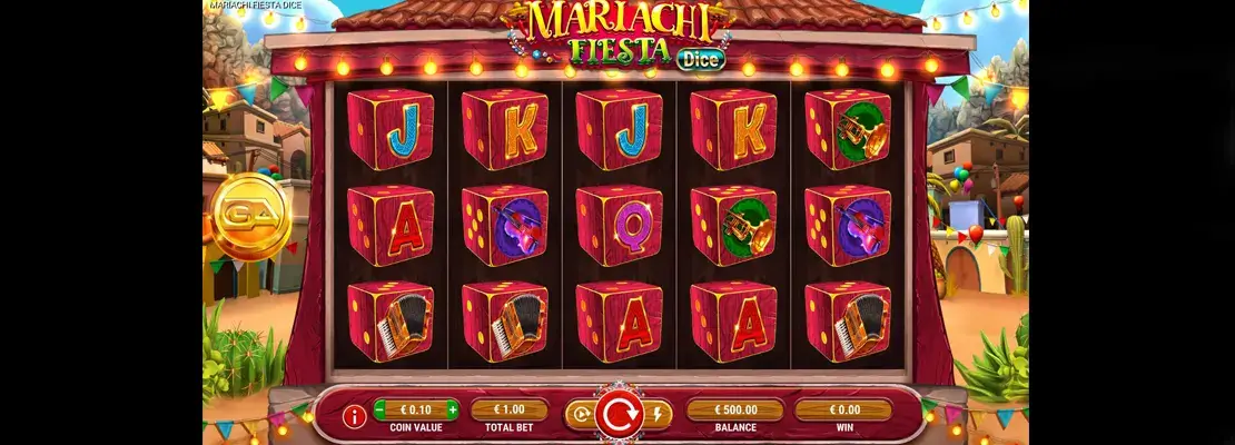Erste Spielansicht von Mariachi Fiesta