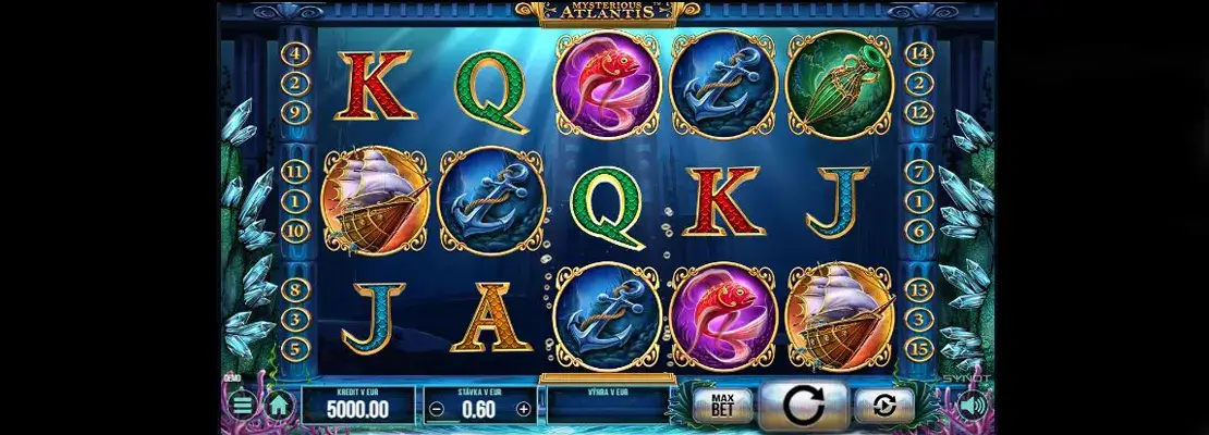 Erste Spielansicht von Mysterious Atlantis