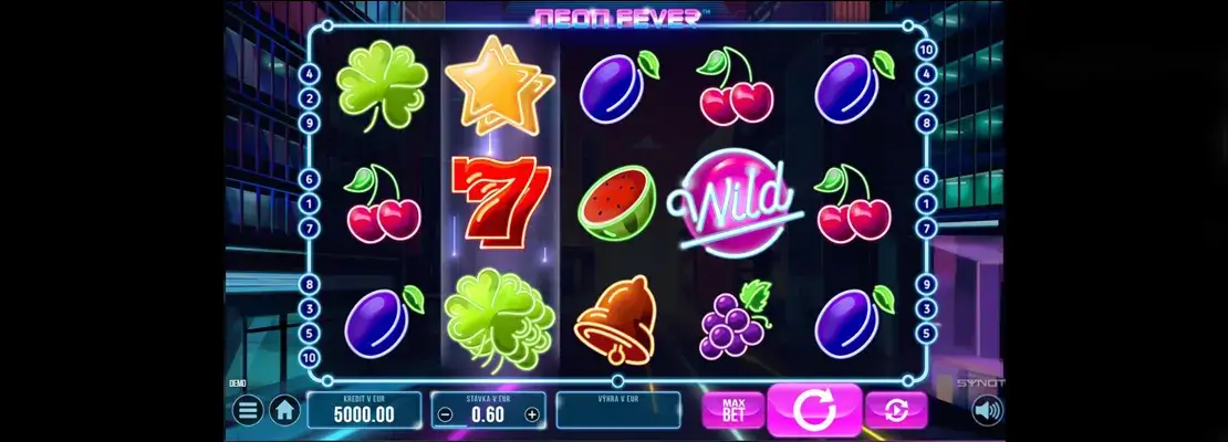 Erste Spielansicht von Neon Fever