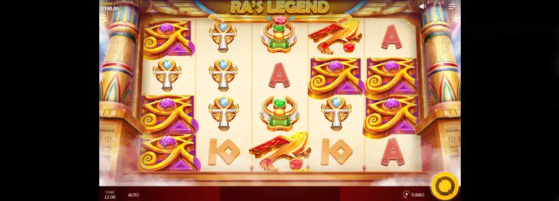 Erste Spielansicht von Ras Legend