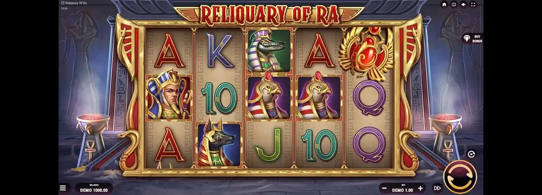 Erste Spielansicht von Reliquary Of Ra
