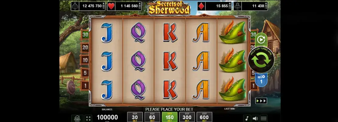 Erste Spielansicht von Secrets Of Sherwood