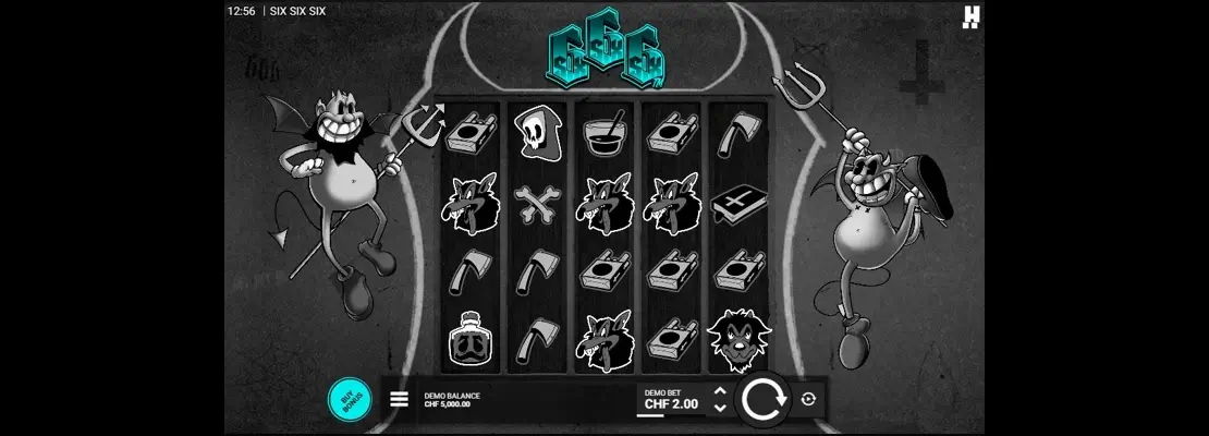 Erste Spielansicht von SixSixSix