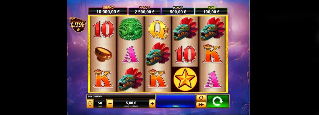 Erste Spielansicht von Sky Queen