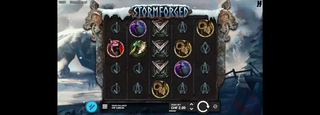 Erste Spielansicht von Stormforged