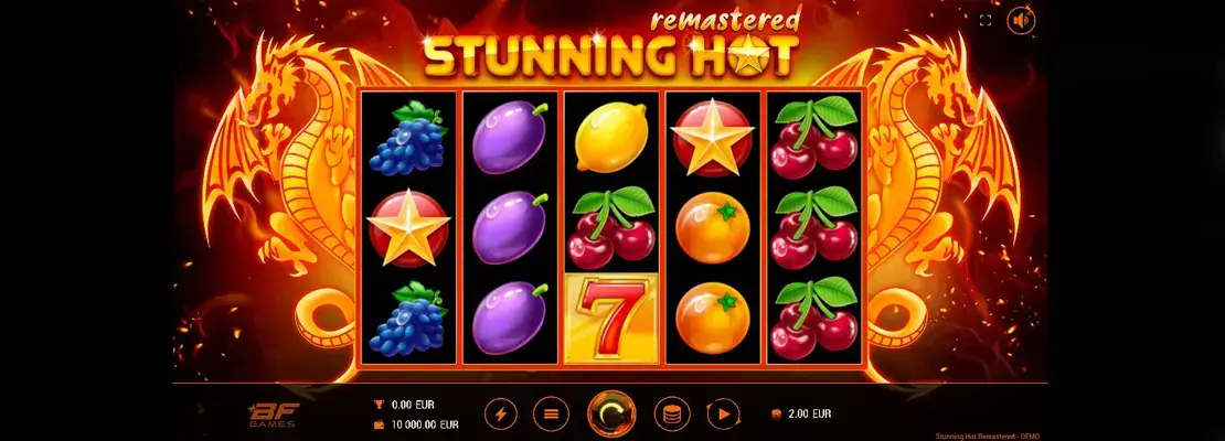 Erste Spielansicht von Stunning Hot Remastered