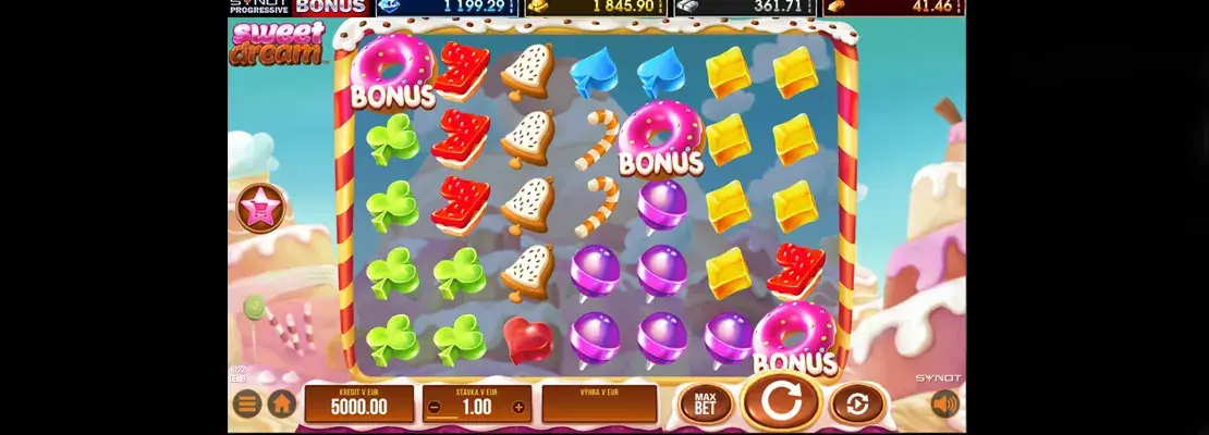 Erste Spielansicht von Sweet Dream