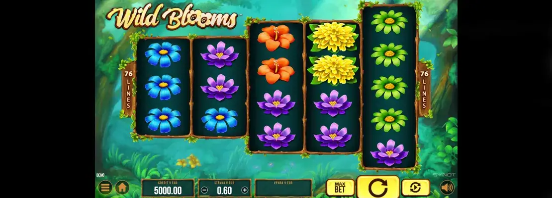 Erste Spielansicht von Wild Blooms