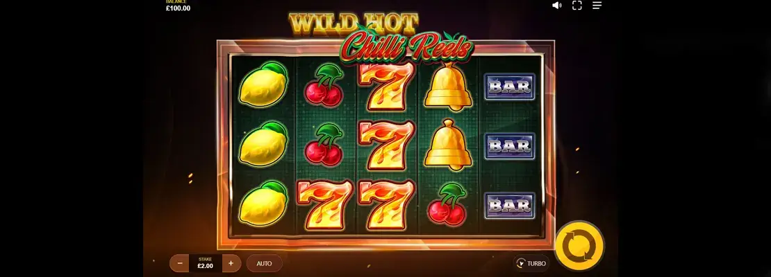 Erste Spielansicht von Wild Hot Chilli Reels