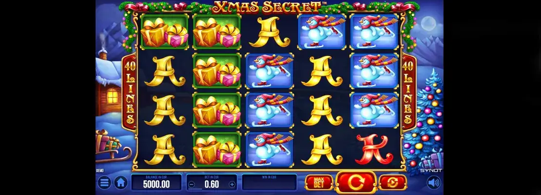 Erste Spielansicht von Xmas Secret
